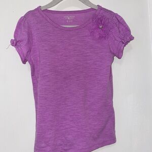 Toddler Blouse with Floral Detail